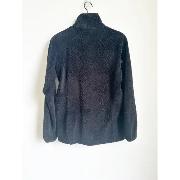 Helly Hansen Teddy Bear Fleece Full Zip Women's Black Large - Picture 3 of 3